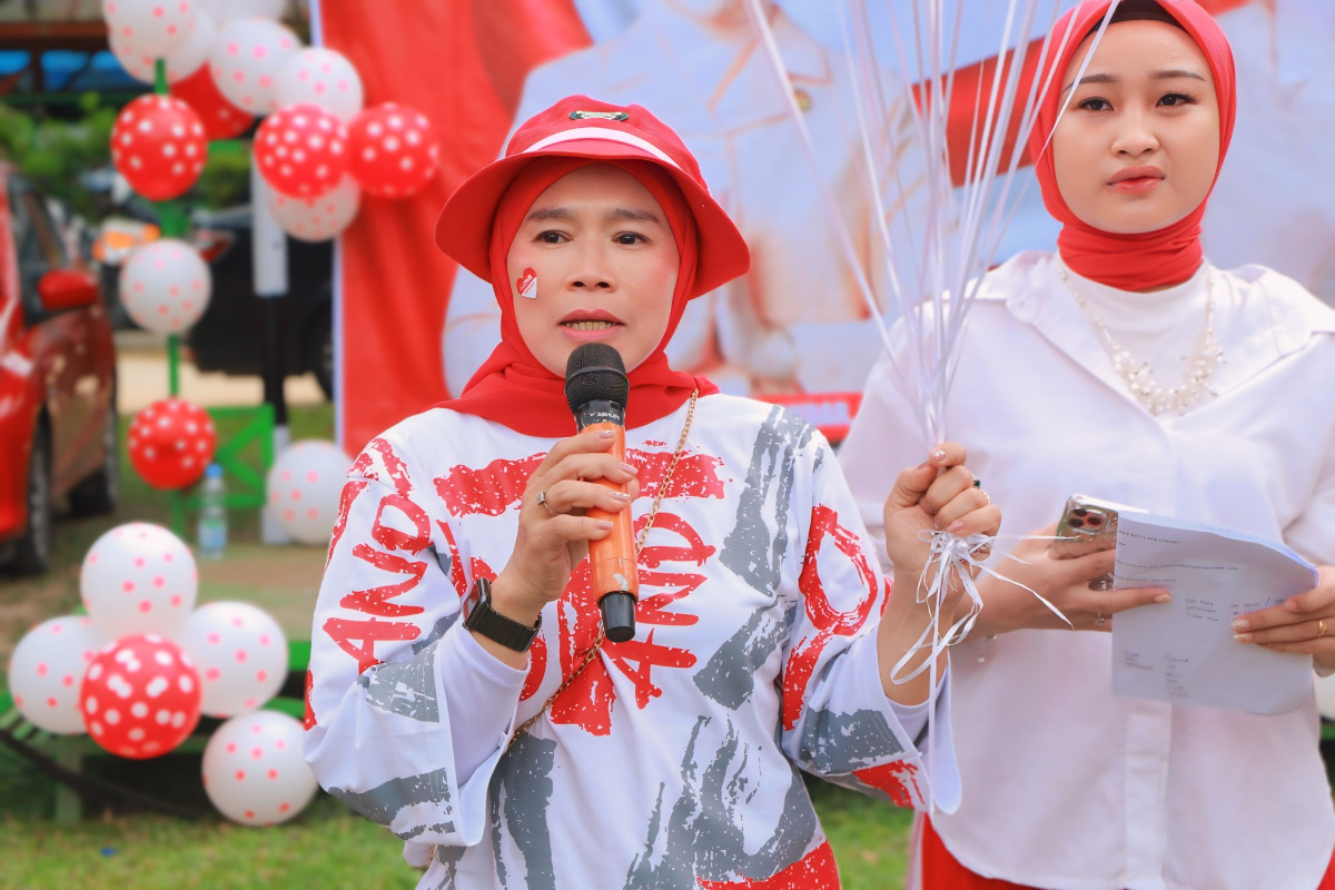 HUT Ke-79 Kemerdekaan RI, DWP Pekanbaru Gelar Berbagai Lomba di Alam Mayang