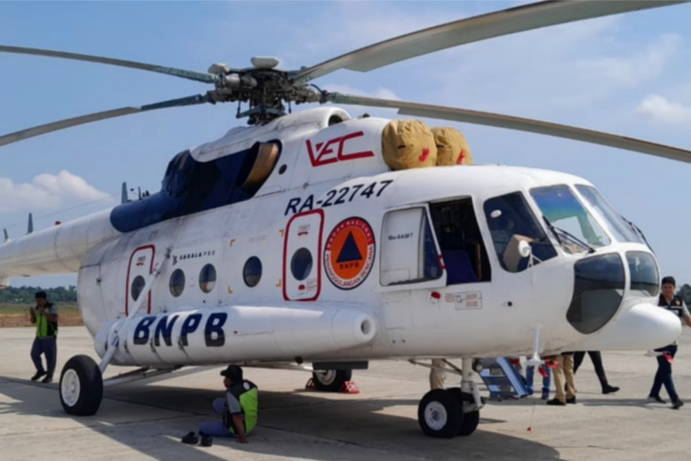 BPBD Riau Segera Ajukan Bantuan TMC dan Helikopter Water Bombing