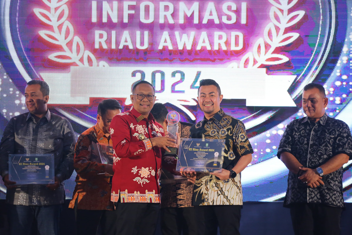 Tahniah, Pemko Pekanbaru Raih Peringkat Informatif pada KI Riau Award 2024