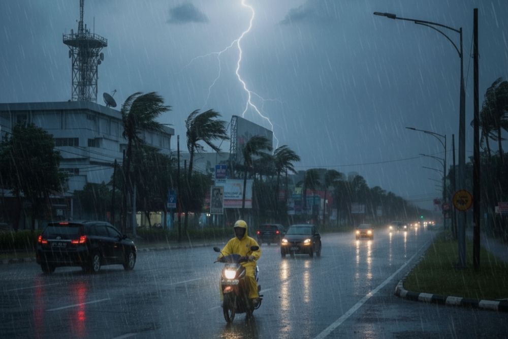 BMKG: Pola Hujan Equatorial Buat Riau Alami Dua Kali Kemarau