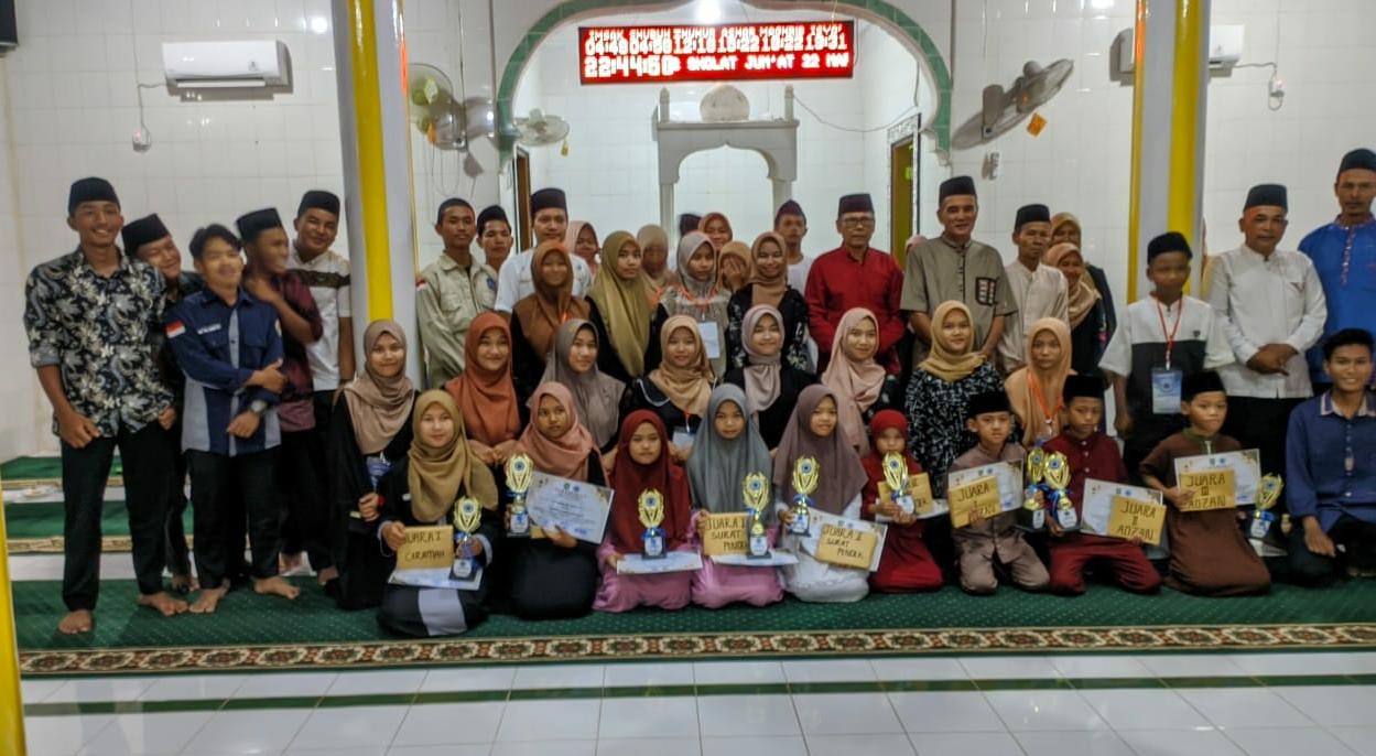 Forum Anak Desa Lubuk Garam mengadakan Festival Ramadhan untuk Anak Soleh/Soleha